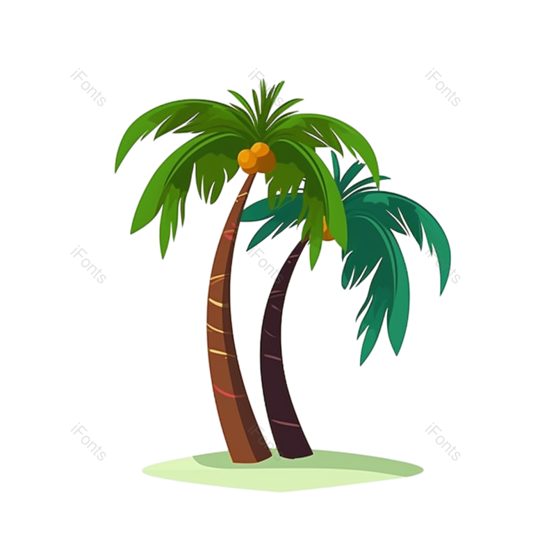 叶子图片,卡通元素,树木PNG,夏天免抠素材